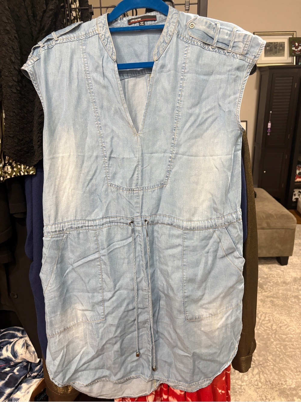 Love Culture blue dress